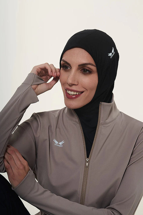 SPORT HIJAB STAY ACTIVE ABSOLUTE BLACK